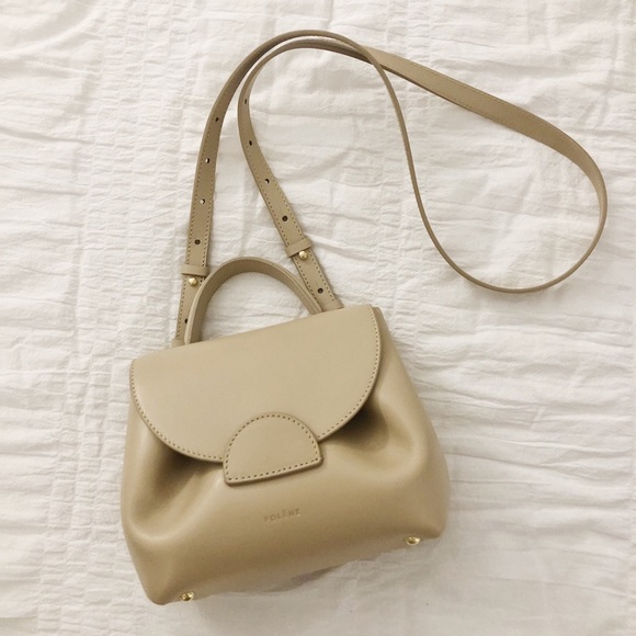Polene Paris Handbags - POLENE Paris Numero Un Nano Sand Crossbody